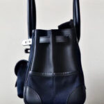 Hermes Birkin Cargo 25 Bag Dark Blue